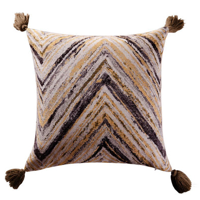 Jacquard Accent Throw Pillow Case